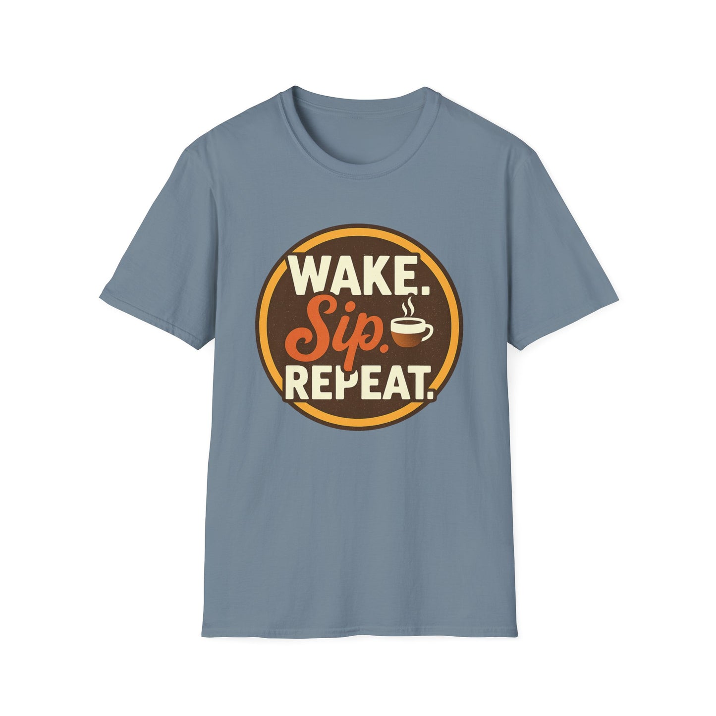 Read Sip Repeat - Funny Coffee T-Shirt
