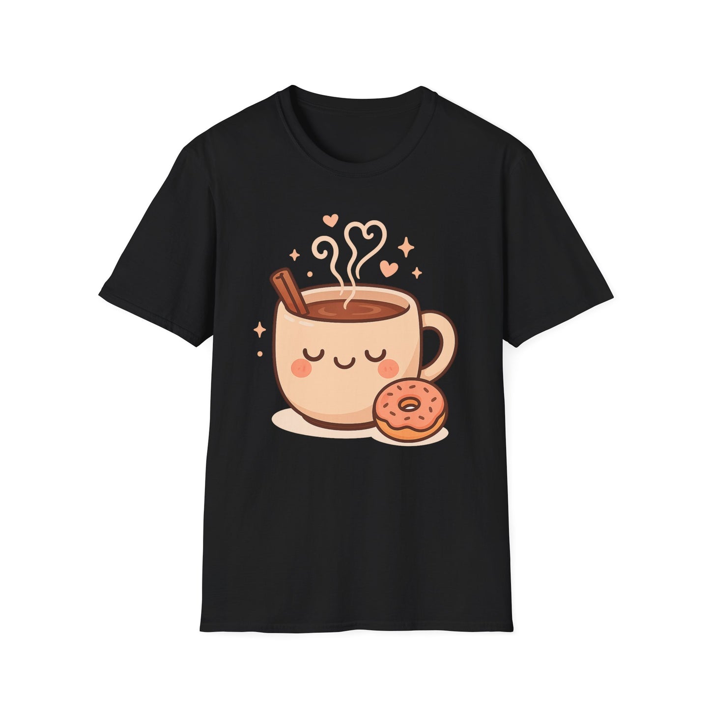 Coffee and Donut - Funny Coffee T-shirt