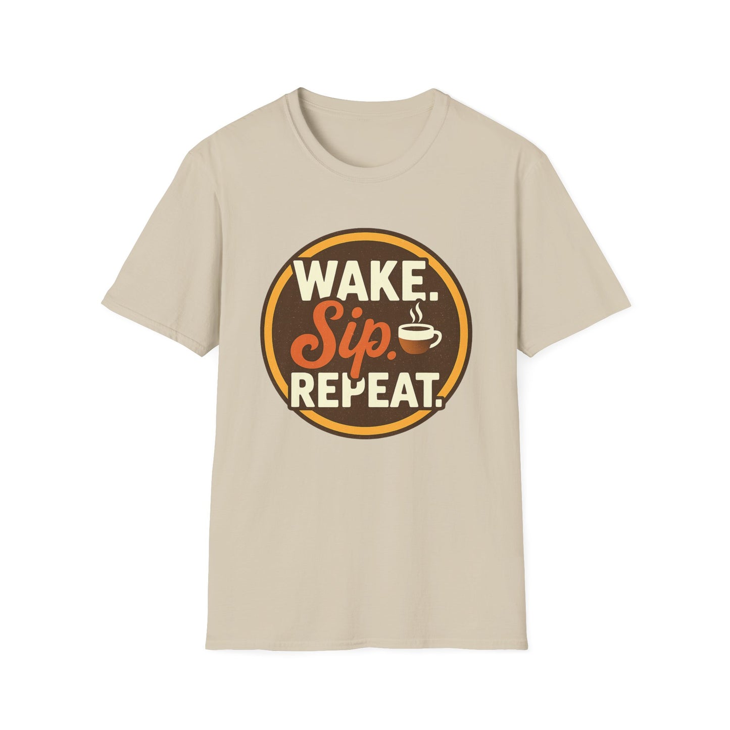 Read Sip Repeat - Funny Coffee T-Shirt