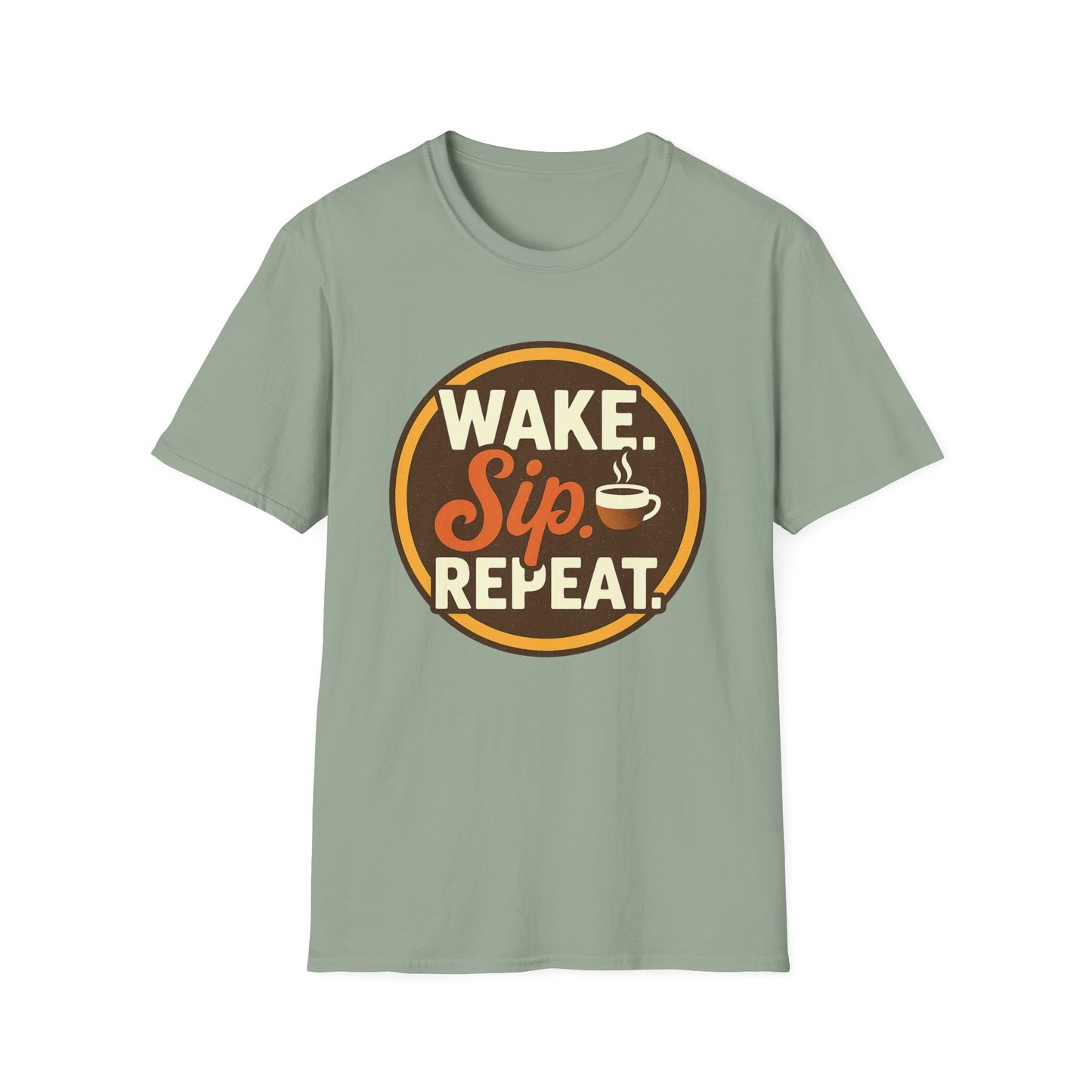 Read Sip Repeat - Funny Coffee T-Shirt