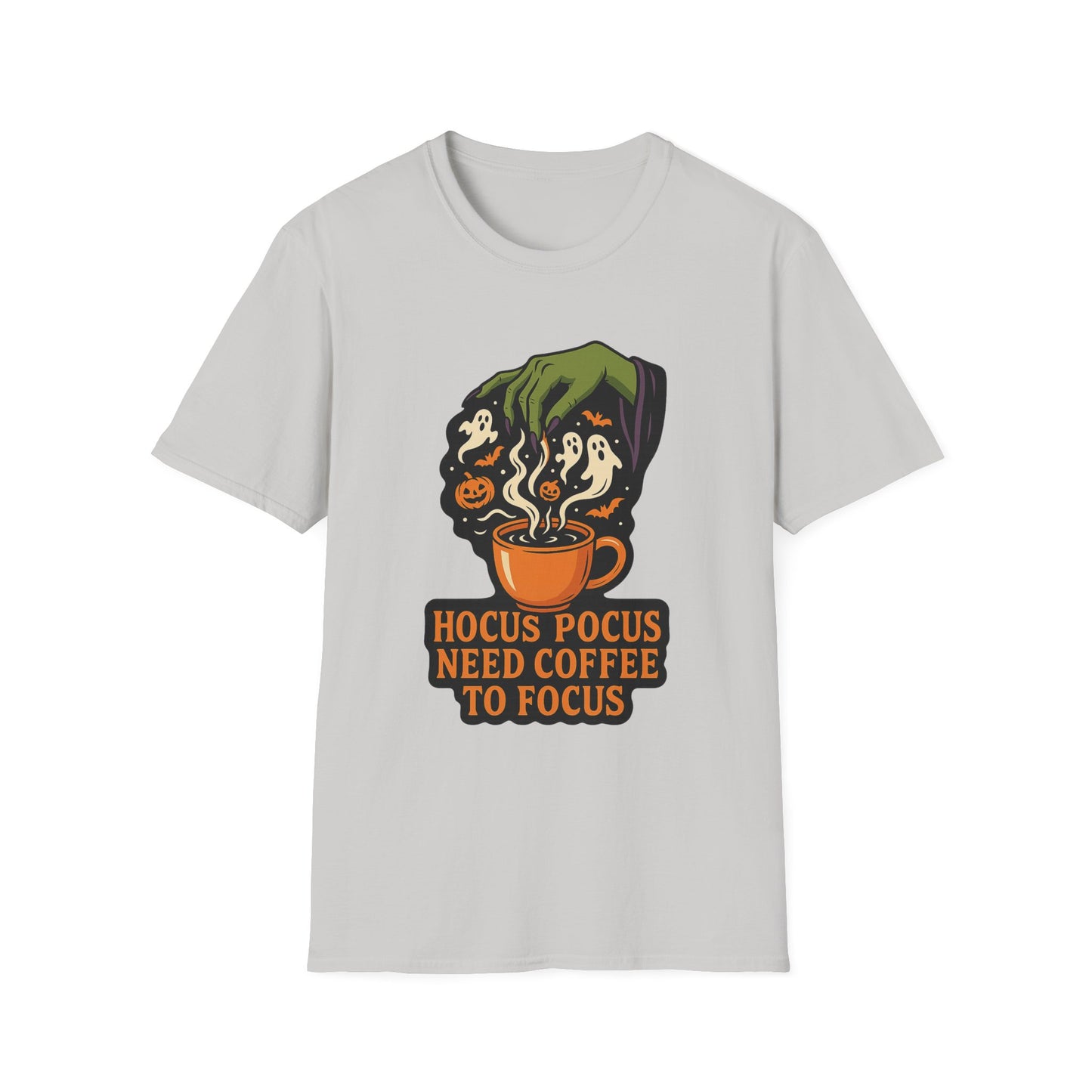 “Hocus Pocus Need Coffee to Focus - Funny Coffee T-Shirt