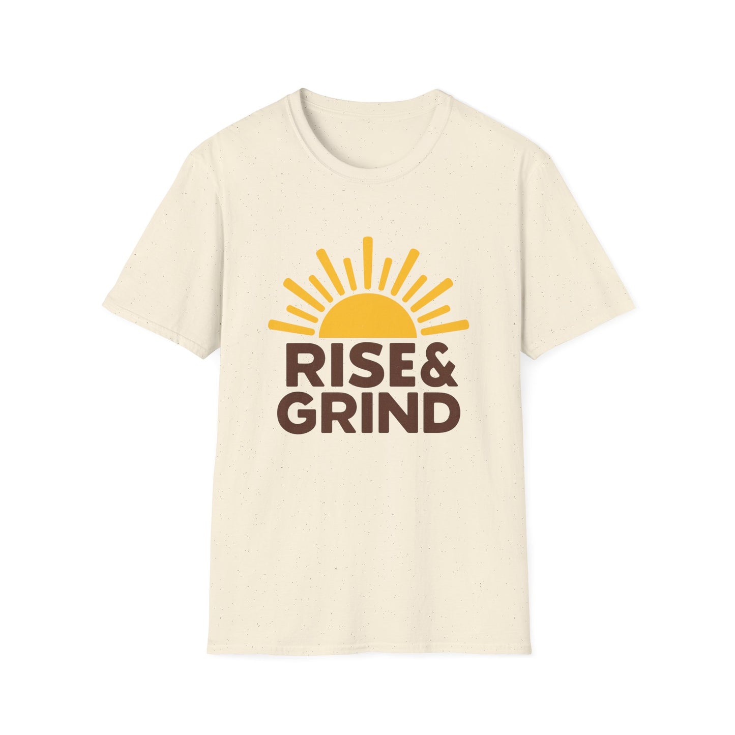 Rise & Grind - Funny Coffee T-Shirt