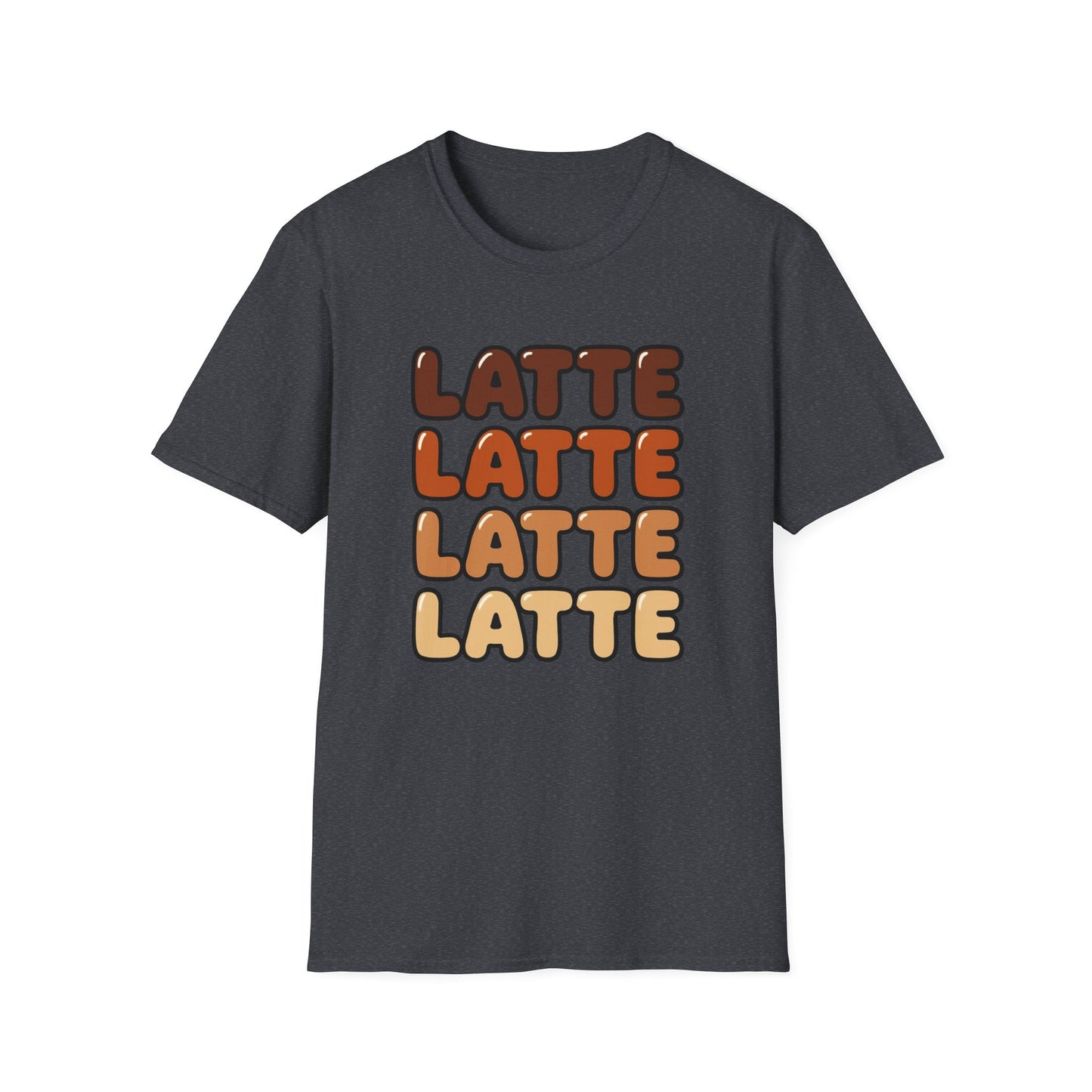 LATTE LATTE LATTE LATTE - Funny Coffee T-Shirt