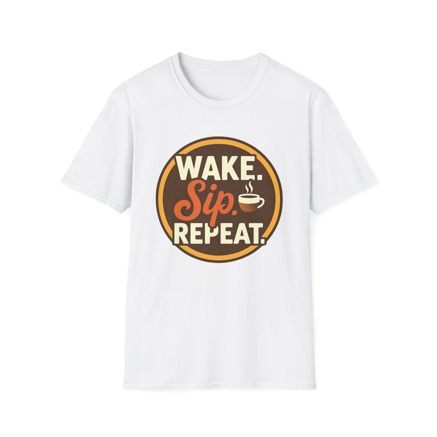 Read Sip Repeat - Funny Coffee T-Shirt
