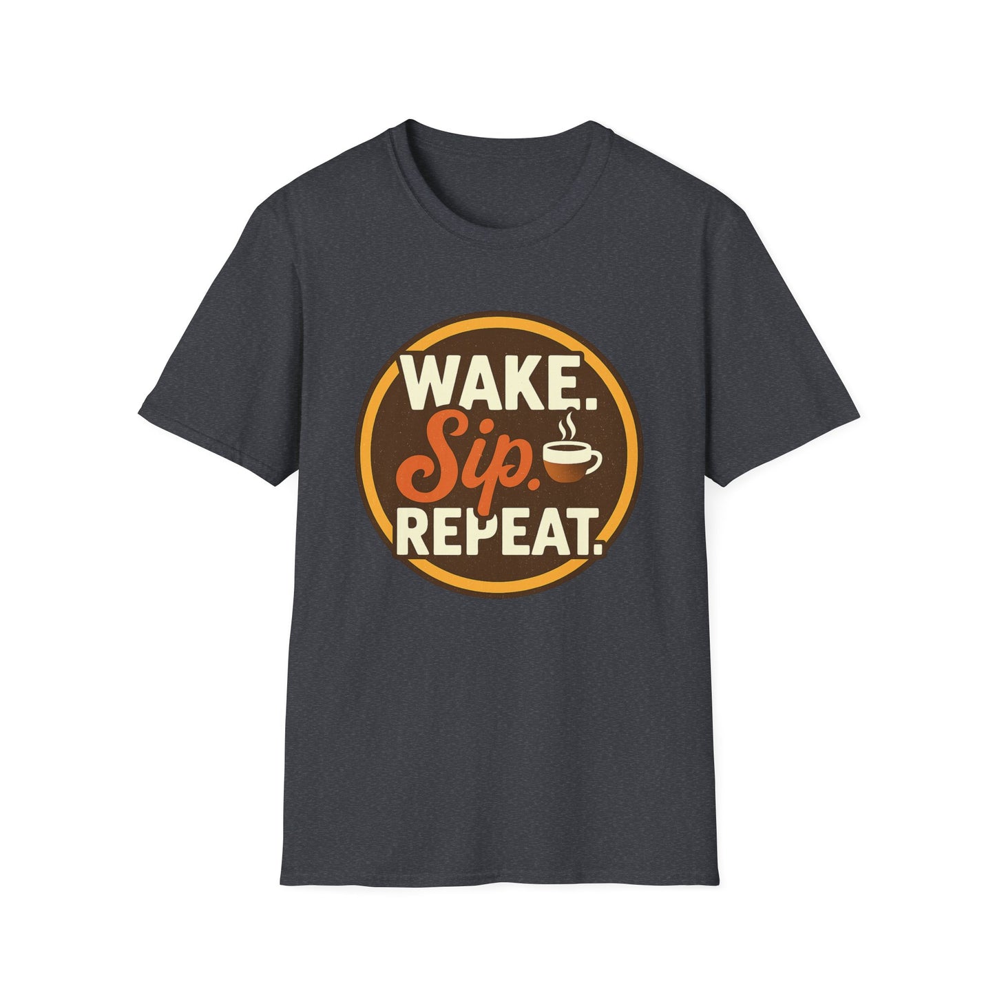 Read Sip Repeat - Funny Coffee T-Shirt