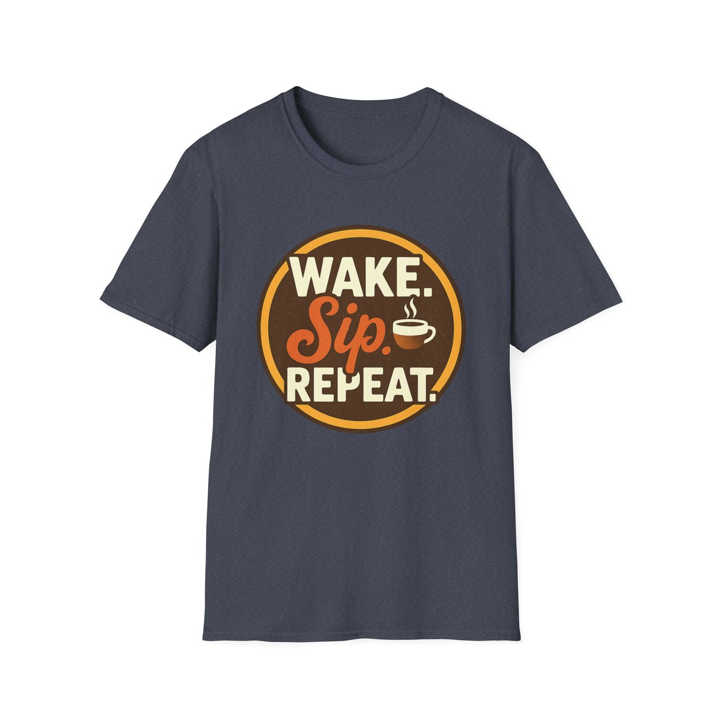 Read Sip Repeat - Funny Coffee T-Shirt