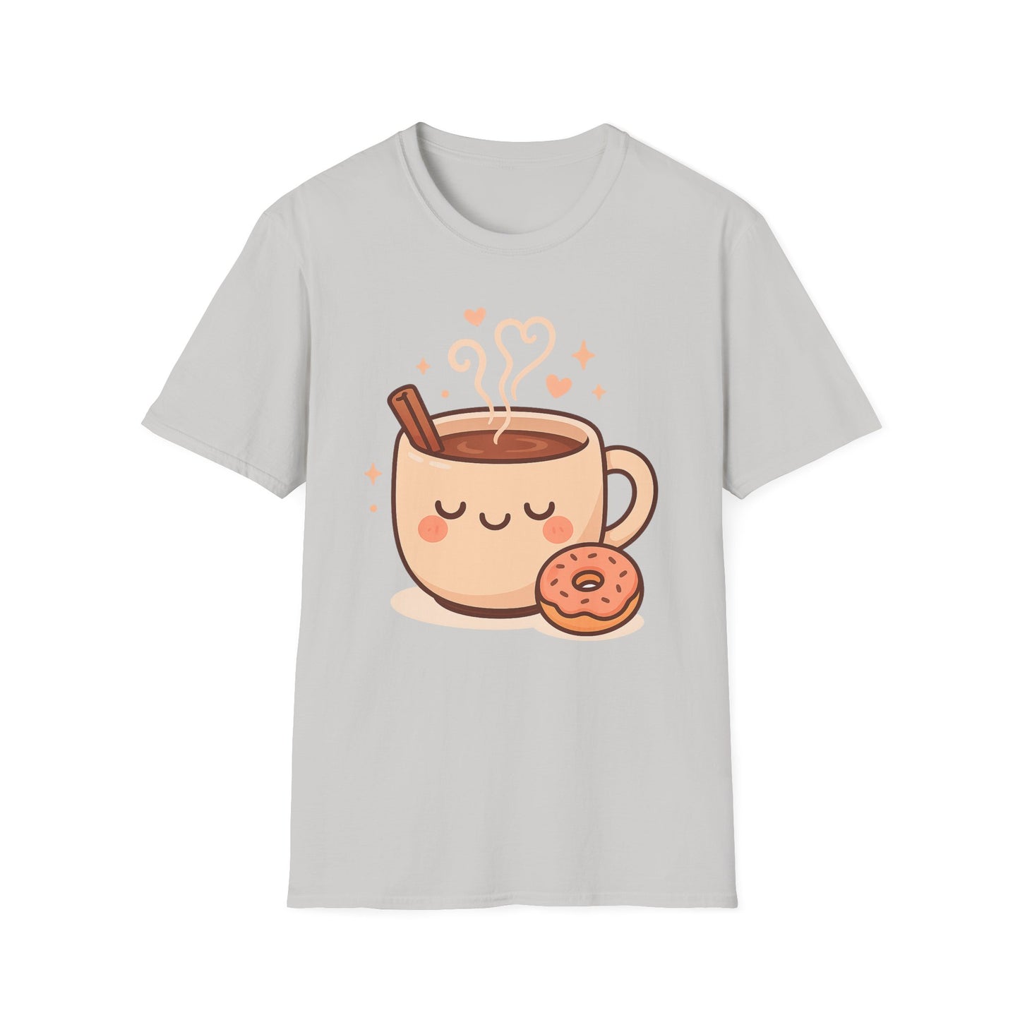 Coffee and Donut - Funny Coffee T-shirt