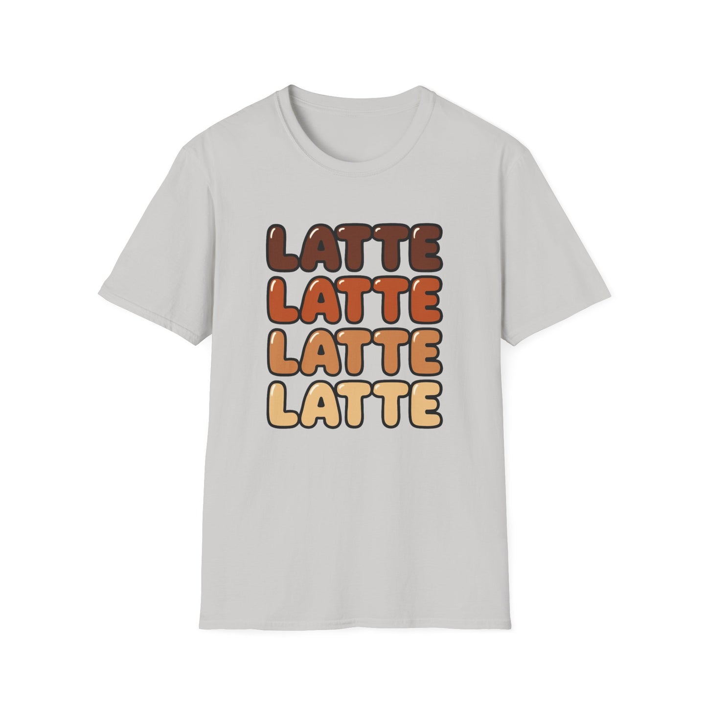 LATTE LATTE LATTE LATTE - Funny Coffee T-Shirt