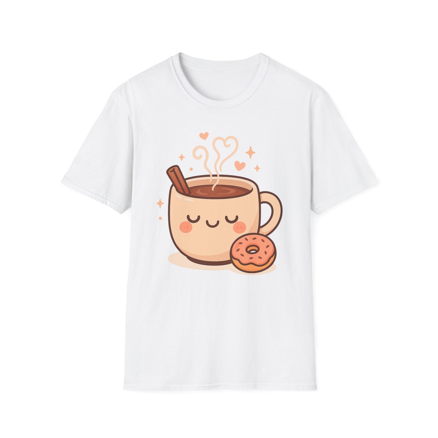 Coffee and Donut - Funny Coffee T-shirt