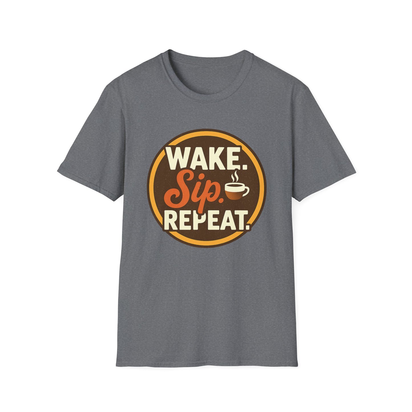 Read Sip Repeat - Funny Coffee T-Shirt