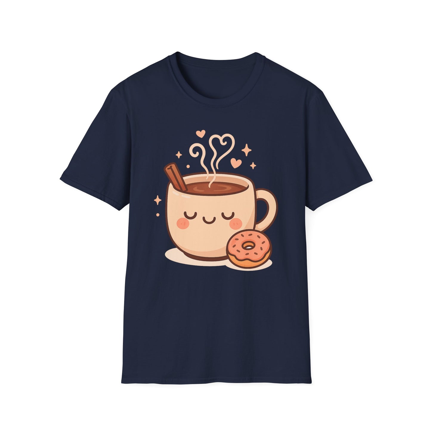 Coffee and Donut - Funny Coffee T-shirt