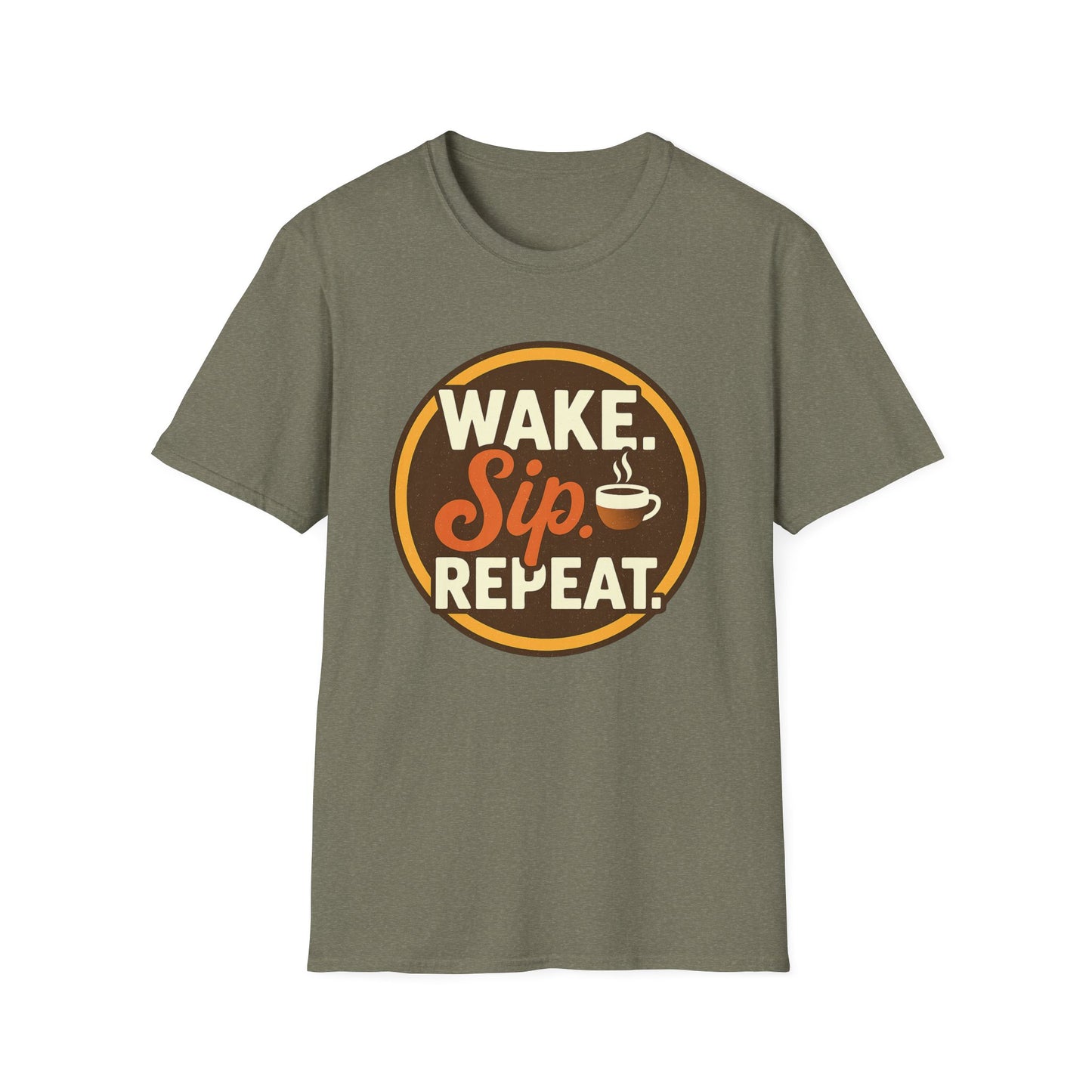 Read Sip Repeat - Funny Coffee T-Shirt