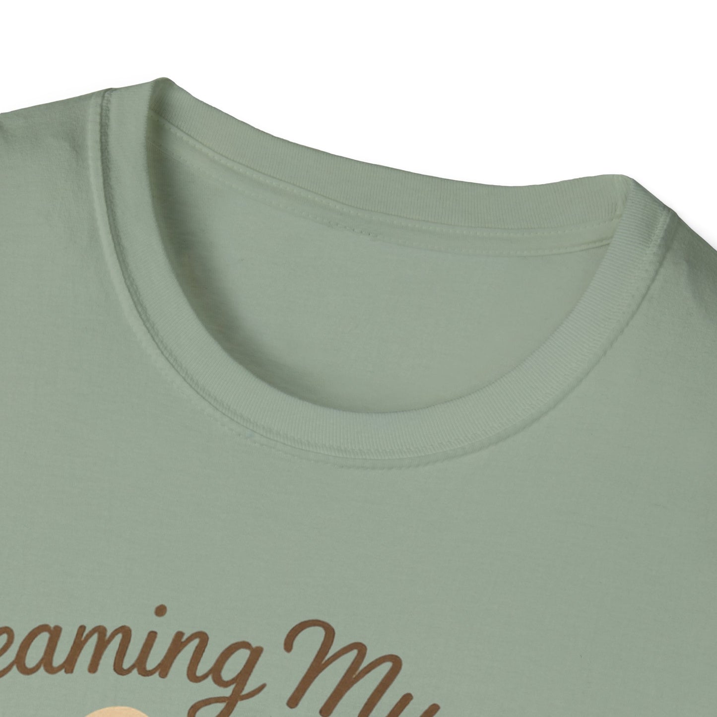 Steaming Mug In Hand - Funny Coffee T-Shirt