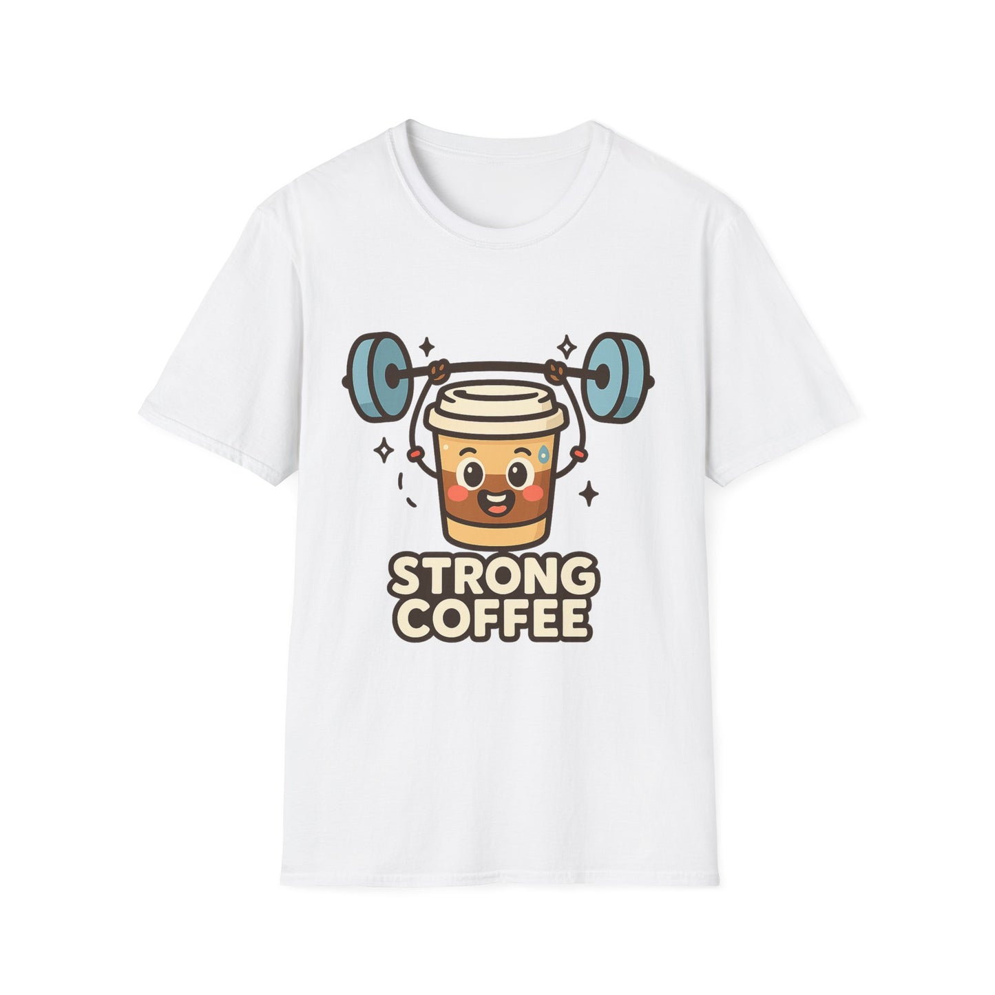 Strong Coffee -  Funny Coffee T-Shirt