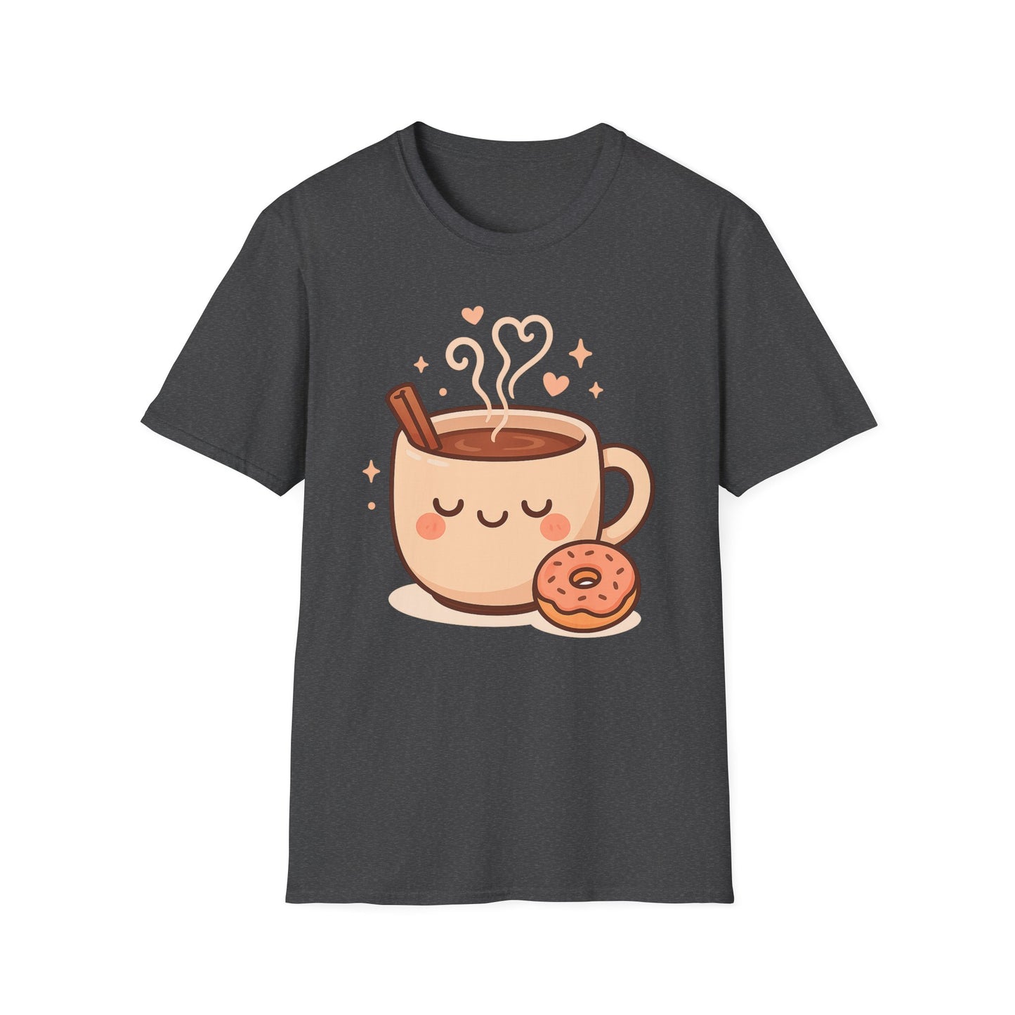 Coffee and Donut - Funny Coffee T-shirt