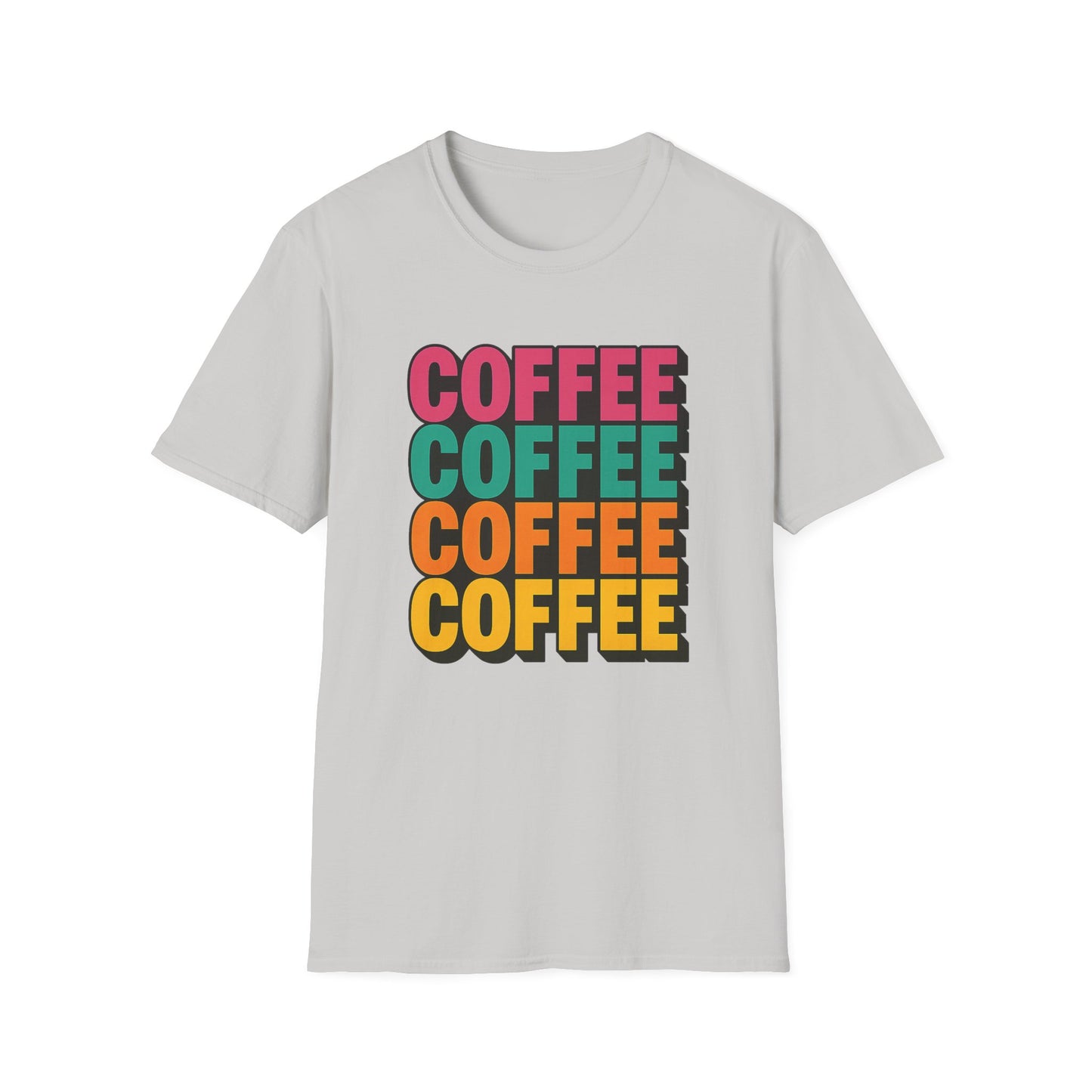 Coffee Coffee Coffee -  Funny Coffee T-Shirt