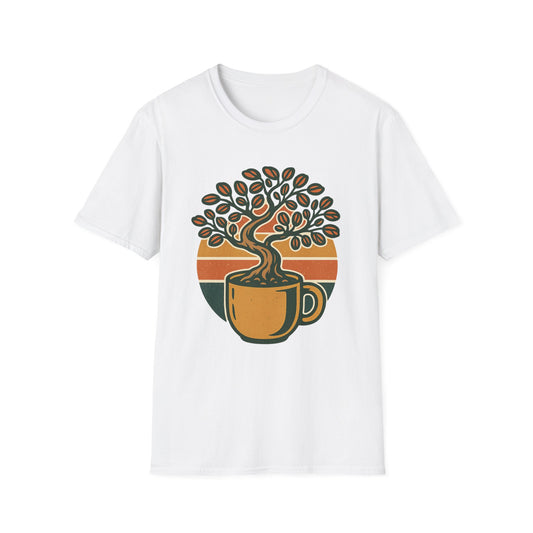 Coffee Bonsai Tree -  Funny Halloween Coffee T-Shirt