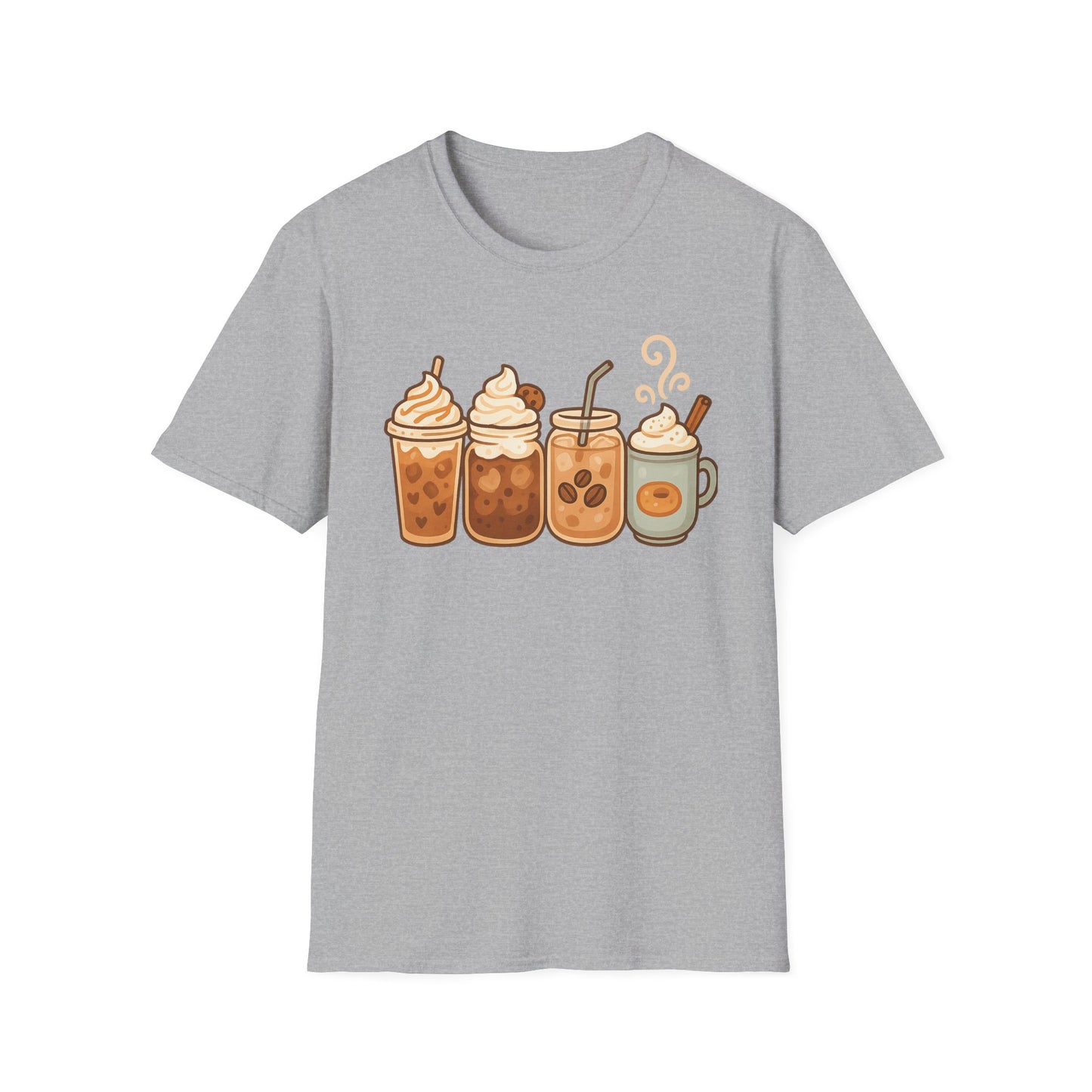 My Coffee Flavors! -  Funny Coffee T-Shirt