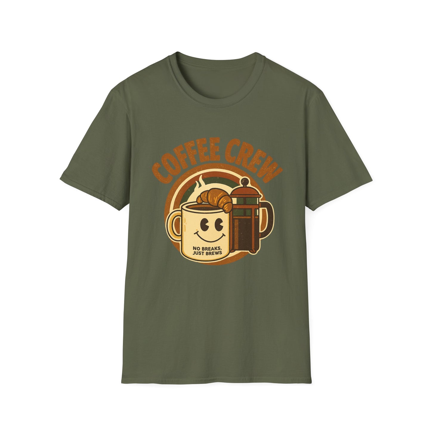 CoffeeCrew -  Funny Coffee T-Shirt