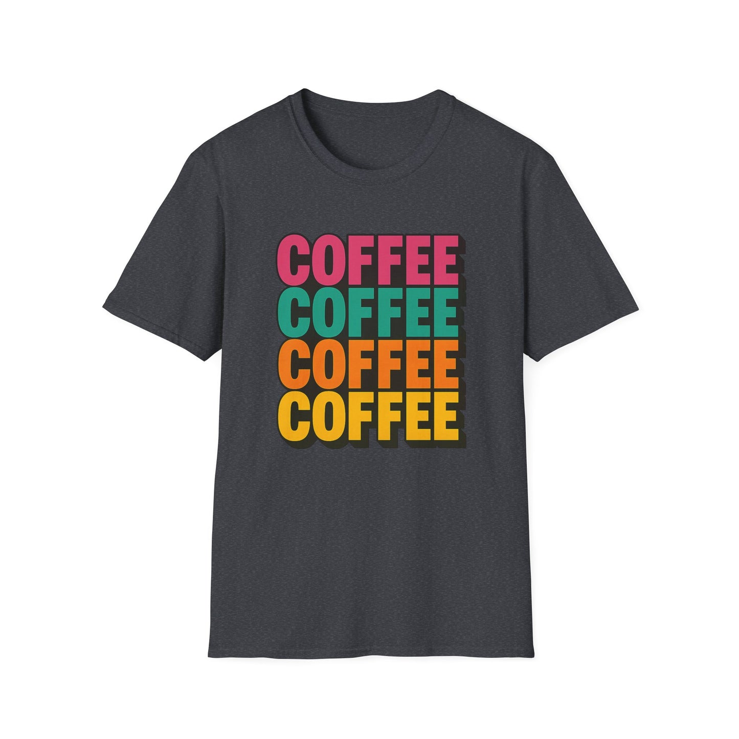 Coffee Coffee Coffee -  Funny Coffee T-Shirt