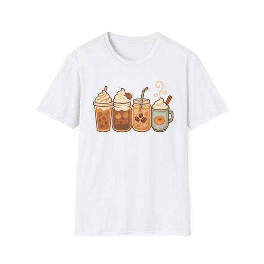 My Coffee Flavors! -  Funny Coffee T-Shirt