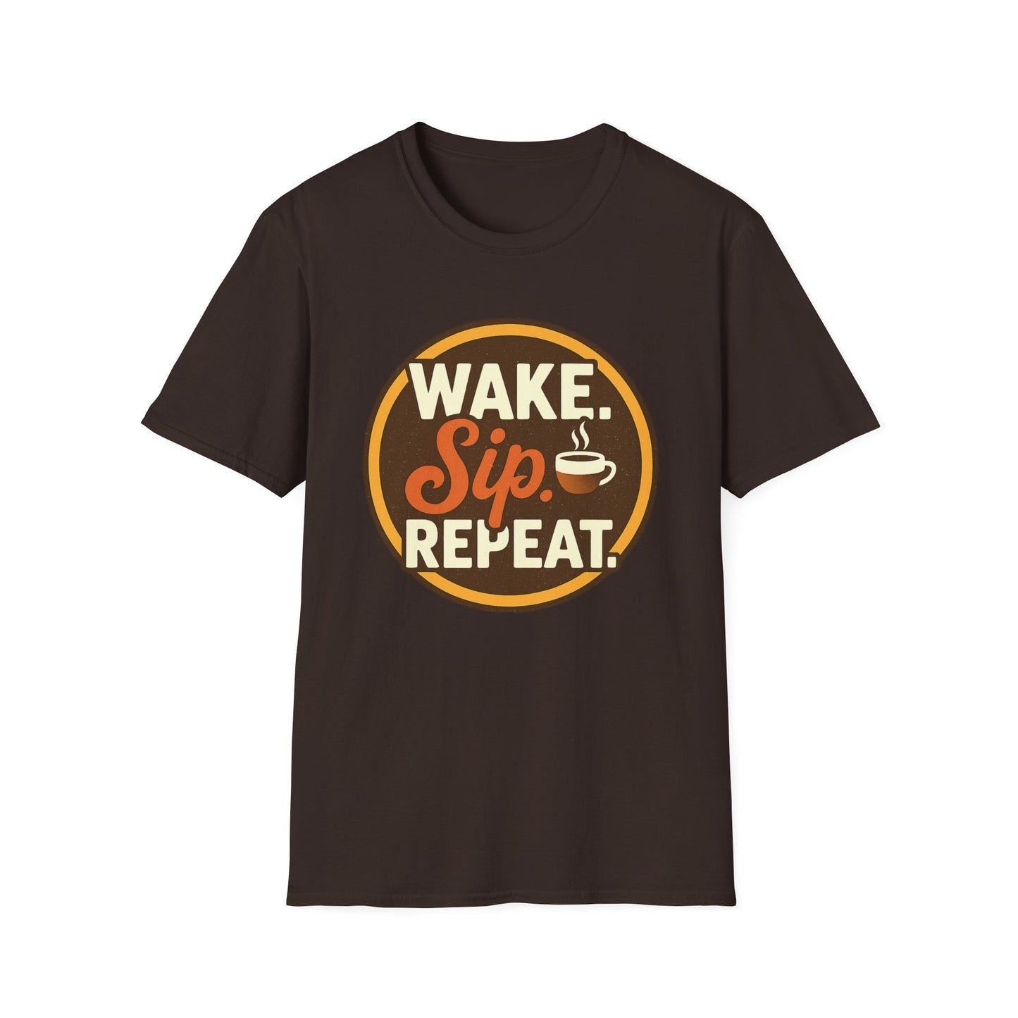 Read Sip Repeat -  Funny Coffee T-Shirt