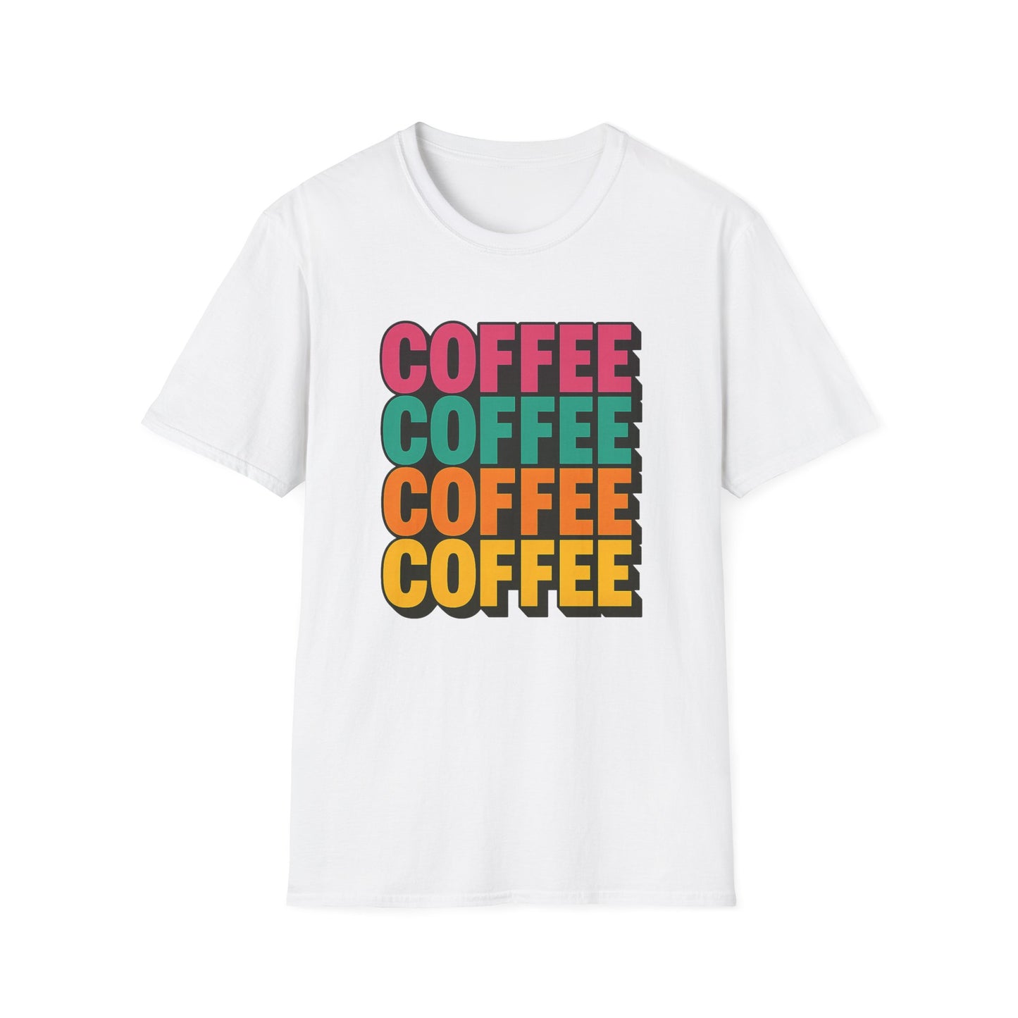 Coffee Coffee Coffee -  Funny Coffee T-Shirt