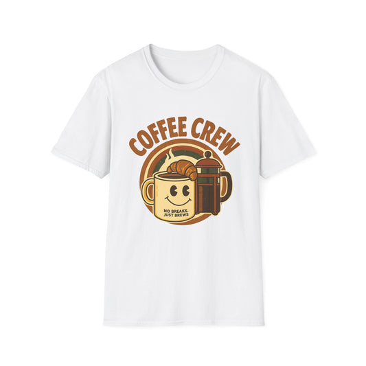 CoffeeCrew -  Funny Coffee T-Shirt