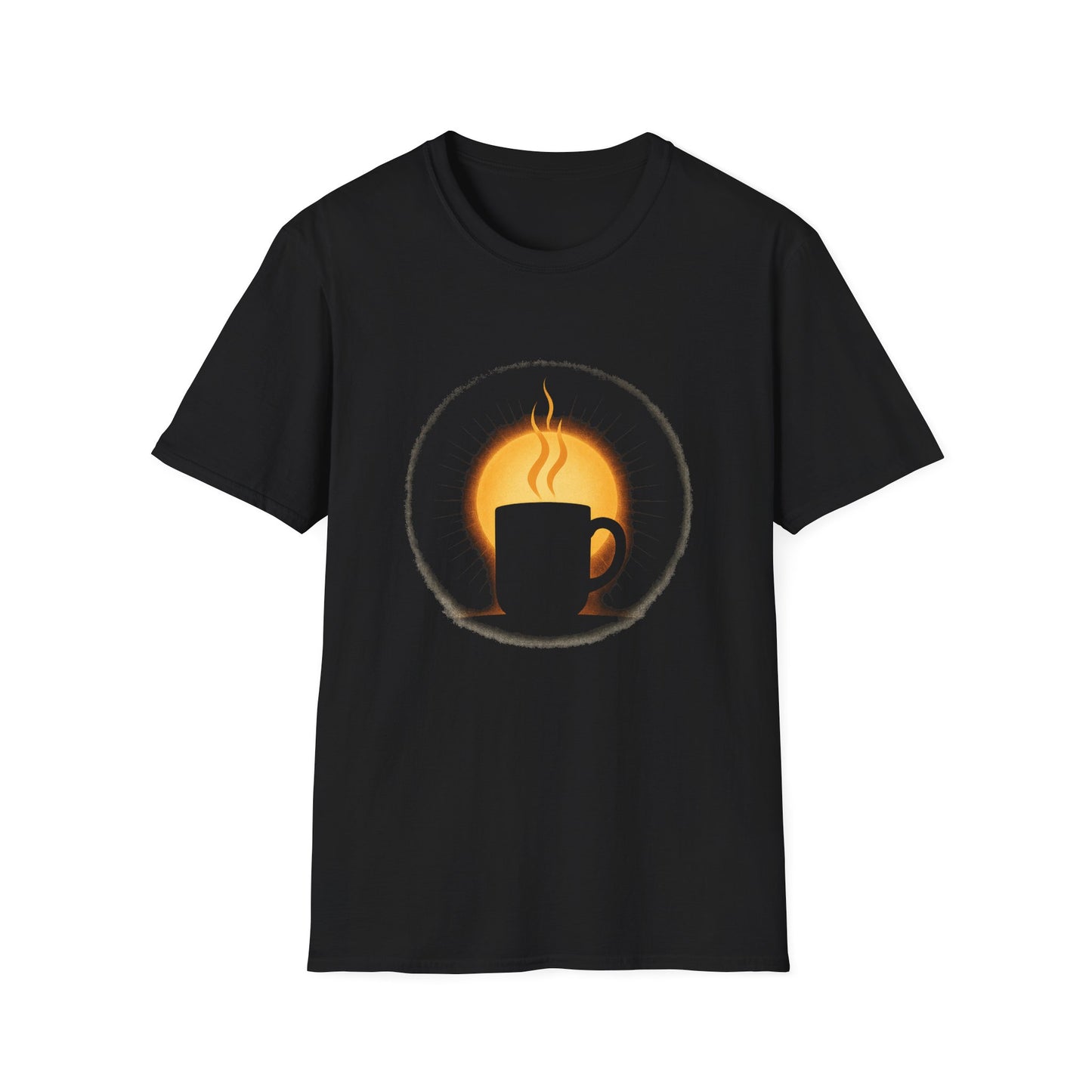 Coffee Eclipse -  Funny Coffee T-Shirt