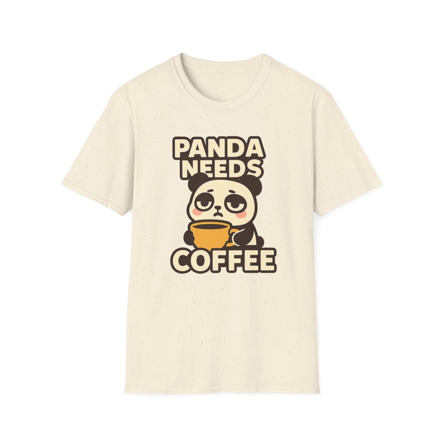PANDA NEEDS COFFEE-  Funny Coffee T-Shirt