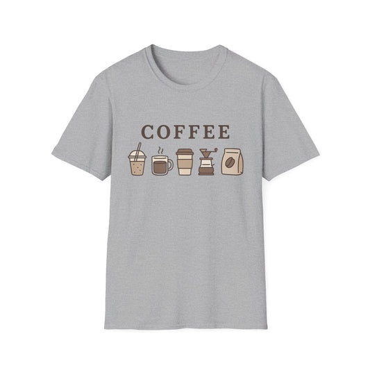 Coffee Cups -  Funny Coffee T-Shirt