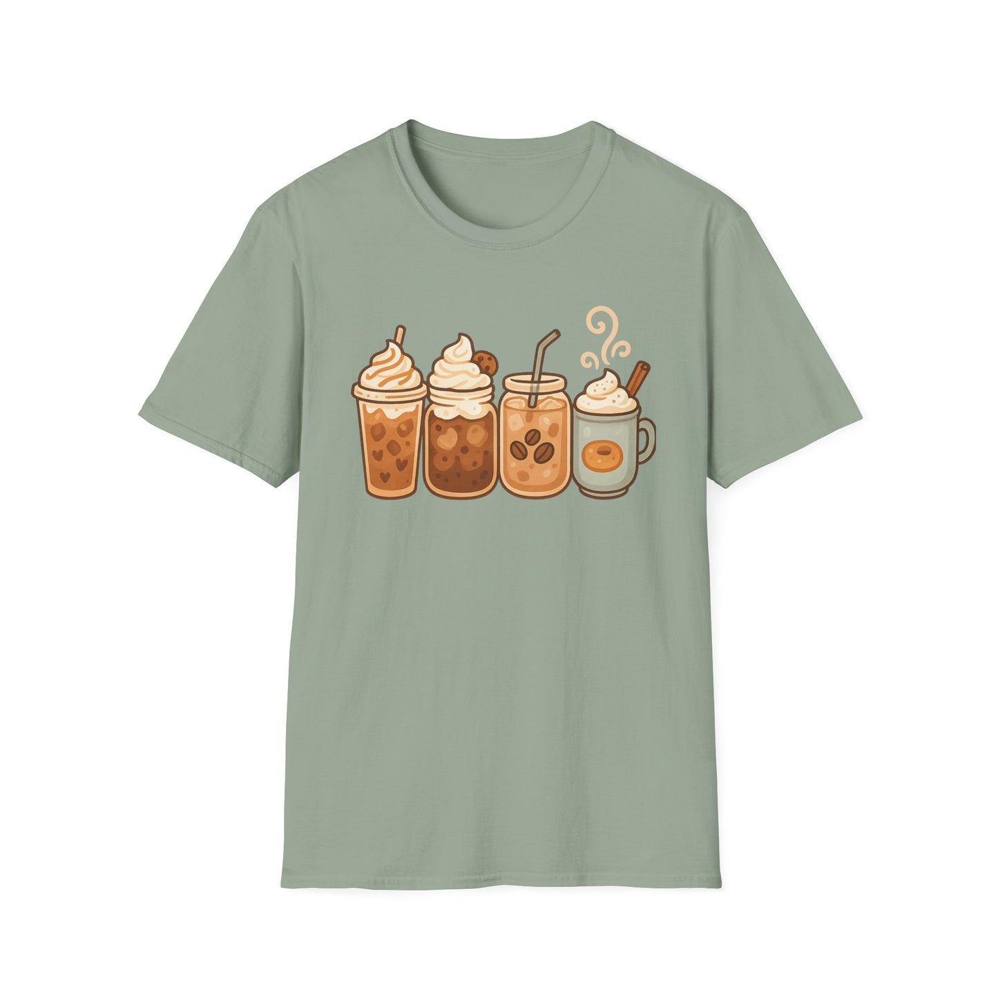 My Coffee Flavors! -  Funny Coffee T-Shirt