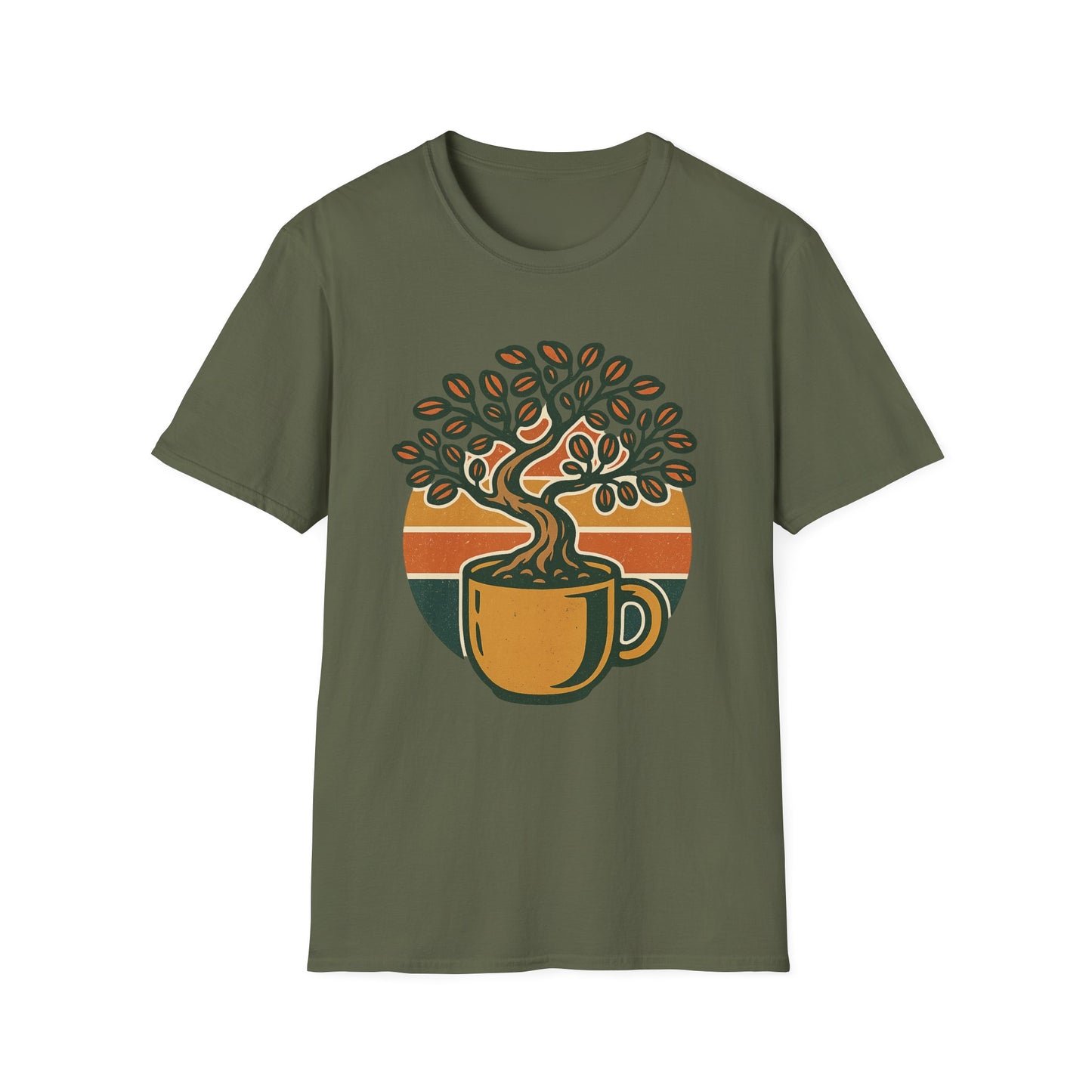 Coffee Bonsai Tree -  Funny Halloween Coffee T-Shirt