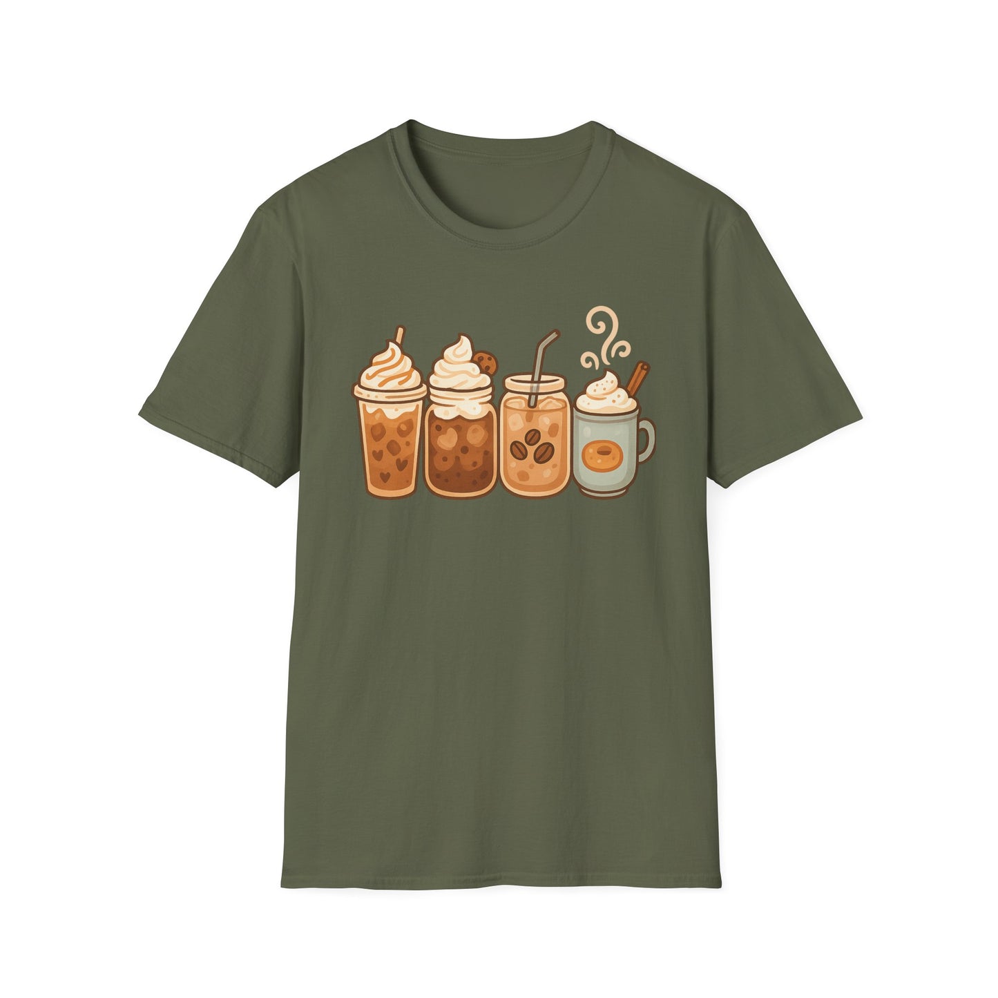 My Coffee Flavors! -  Funny Coffee T-Shirt