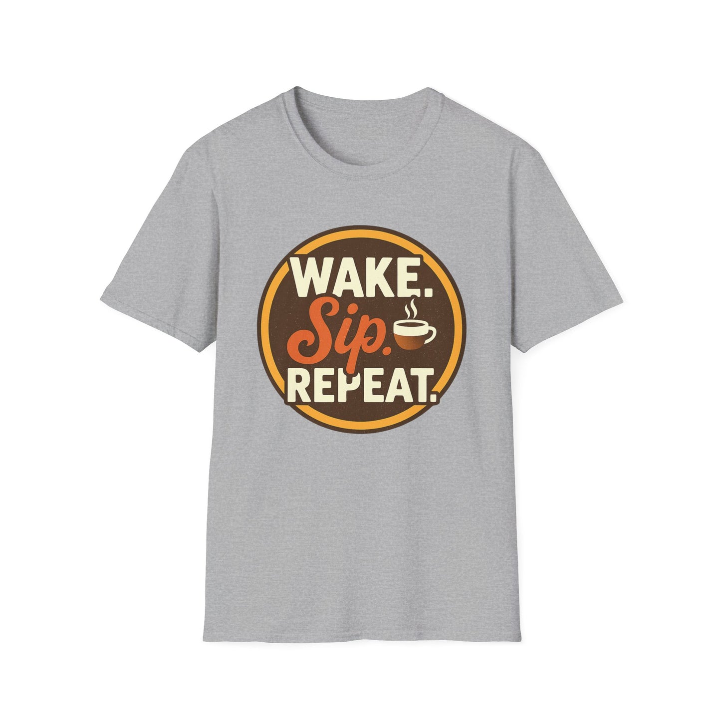 Read Sip Repeat -  Funny Coffee T-Shirt