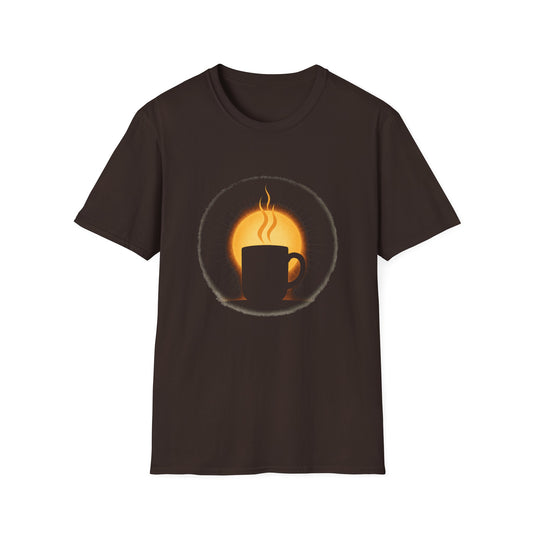 Coffee Eclipse -  Funny Coffee T-Shirt