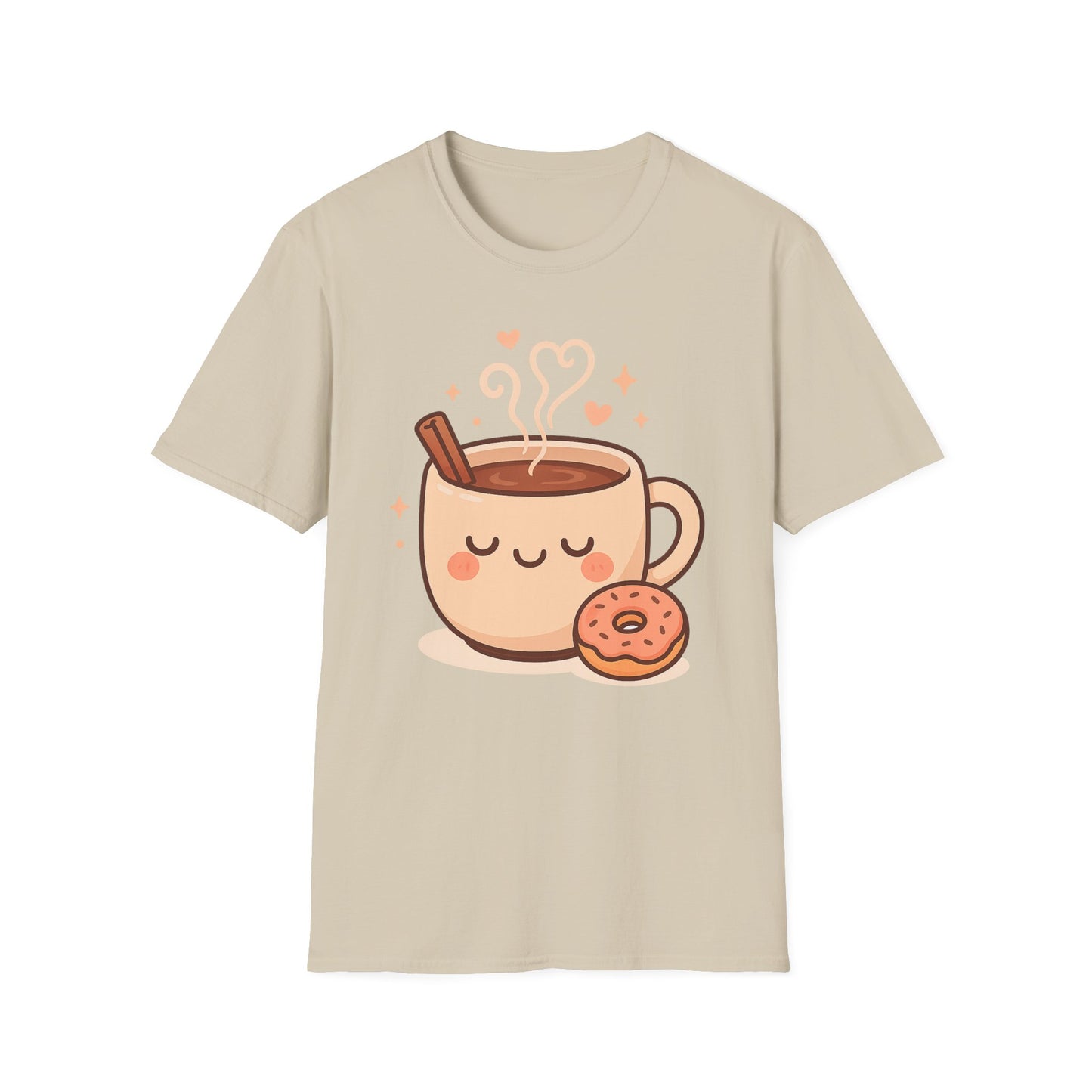 Coffee and Donut - Funny Coffee T-shirt