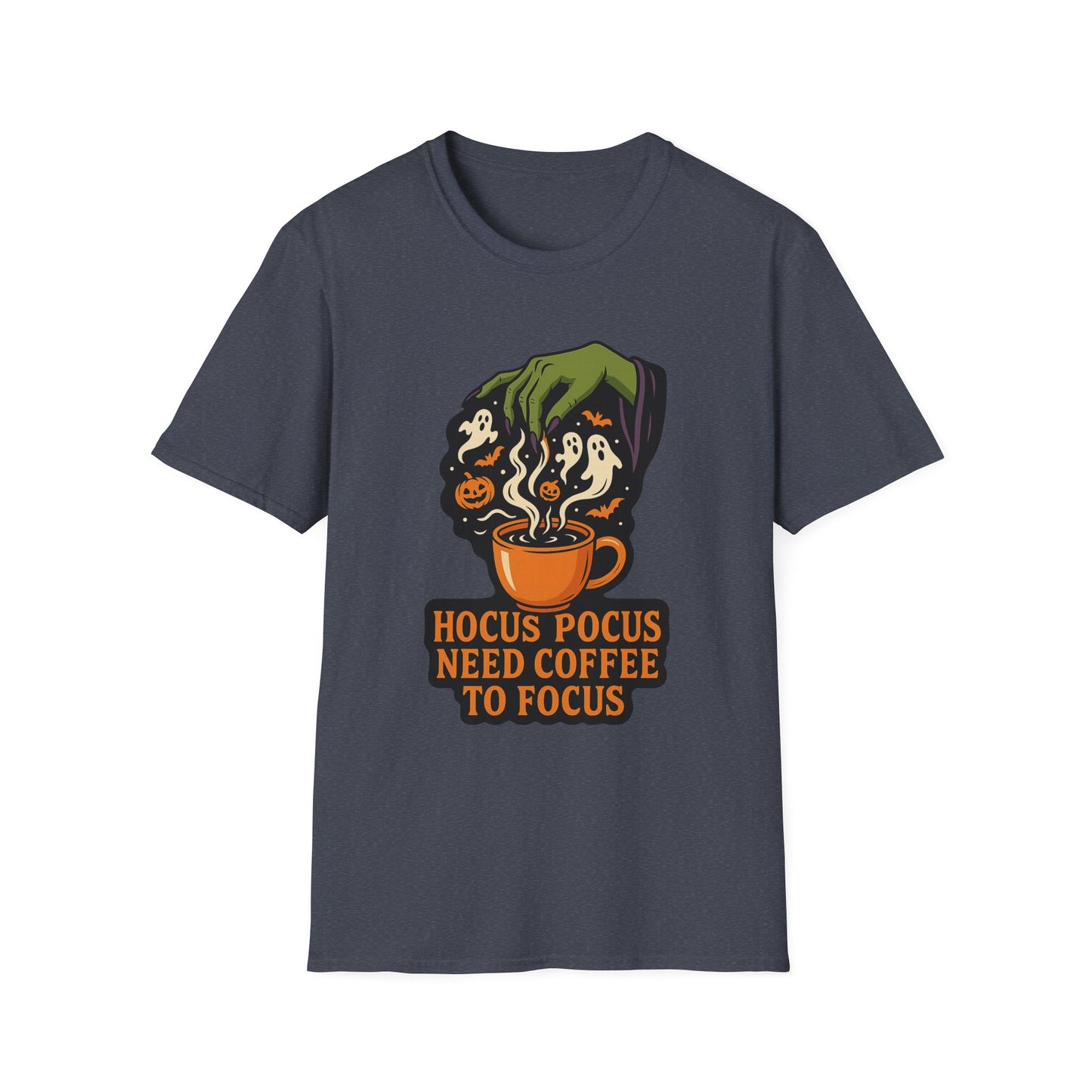 “Hocus Pocus Need Coffee to Focus -  Funny Coffee T-Shirt