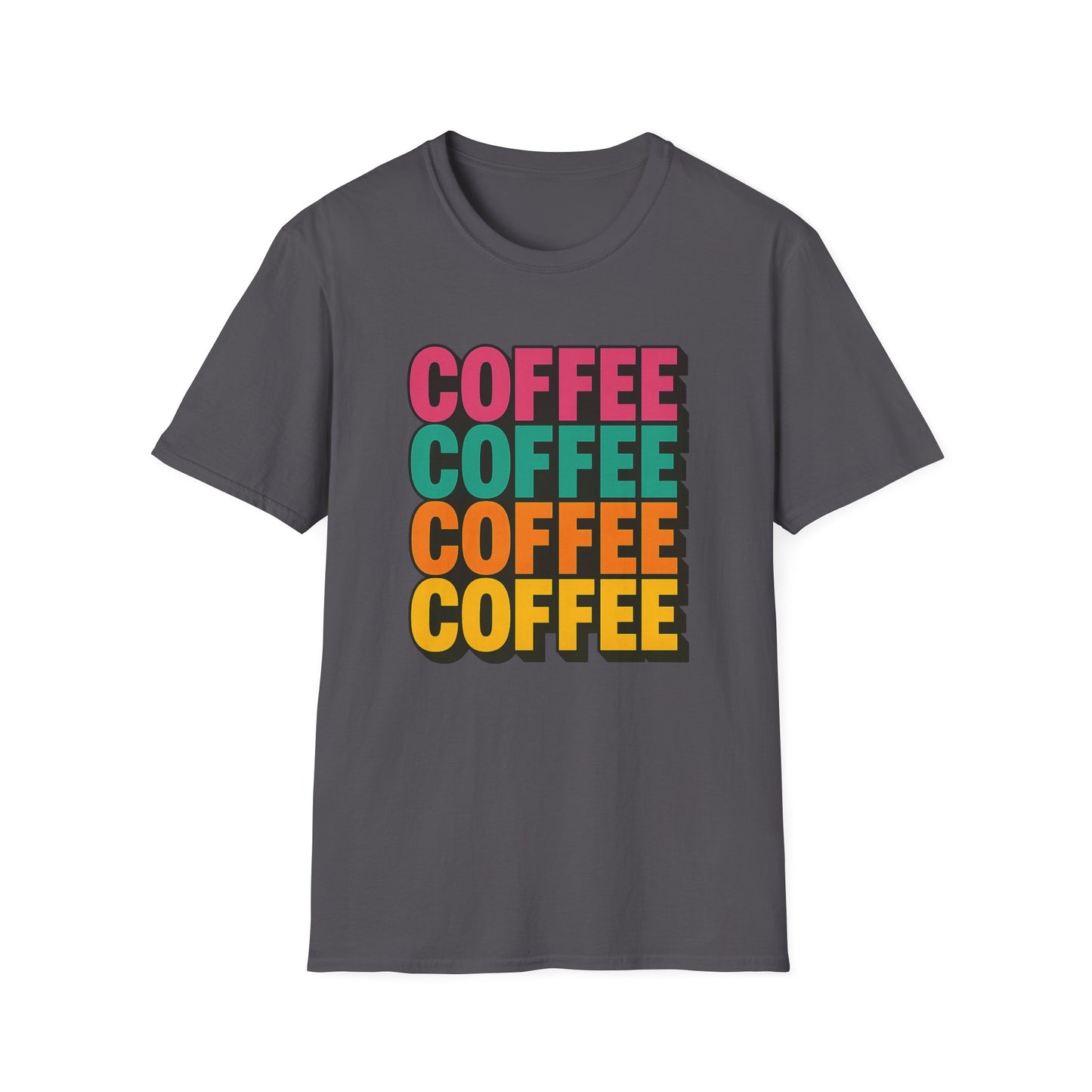 Coffee Coffee Coffee -  Funny Coffee T-Shirt
